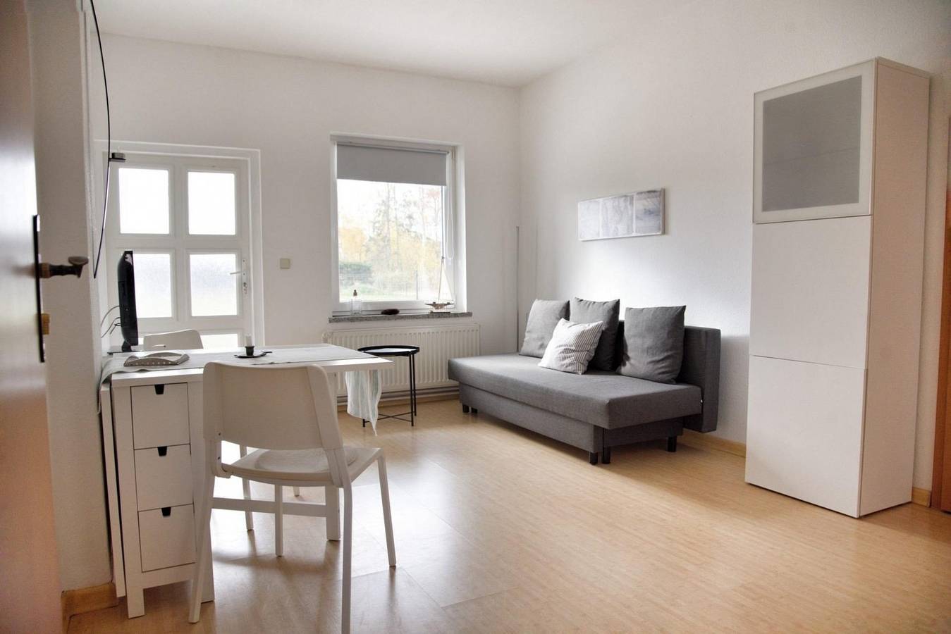 Appartamento intero, Ferienwohnung Schilfsruh – Ruhige, gut ausgestattete Ferienwohnung am Stettiner Haff in Ueckermunde, Vorpommern Greifswald