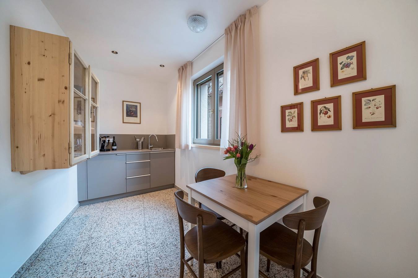 Ganze Wohnung, Ferienwohnung "Domus Faber 4" mit Bergblick, Gemeinschaftsterrasse und Wlan in Meran, Texelgruppe