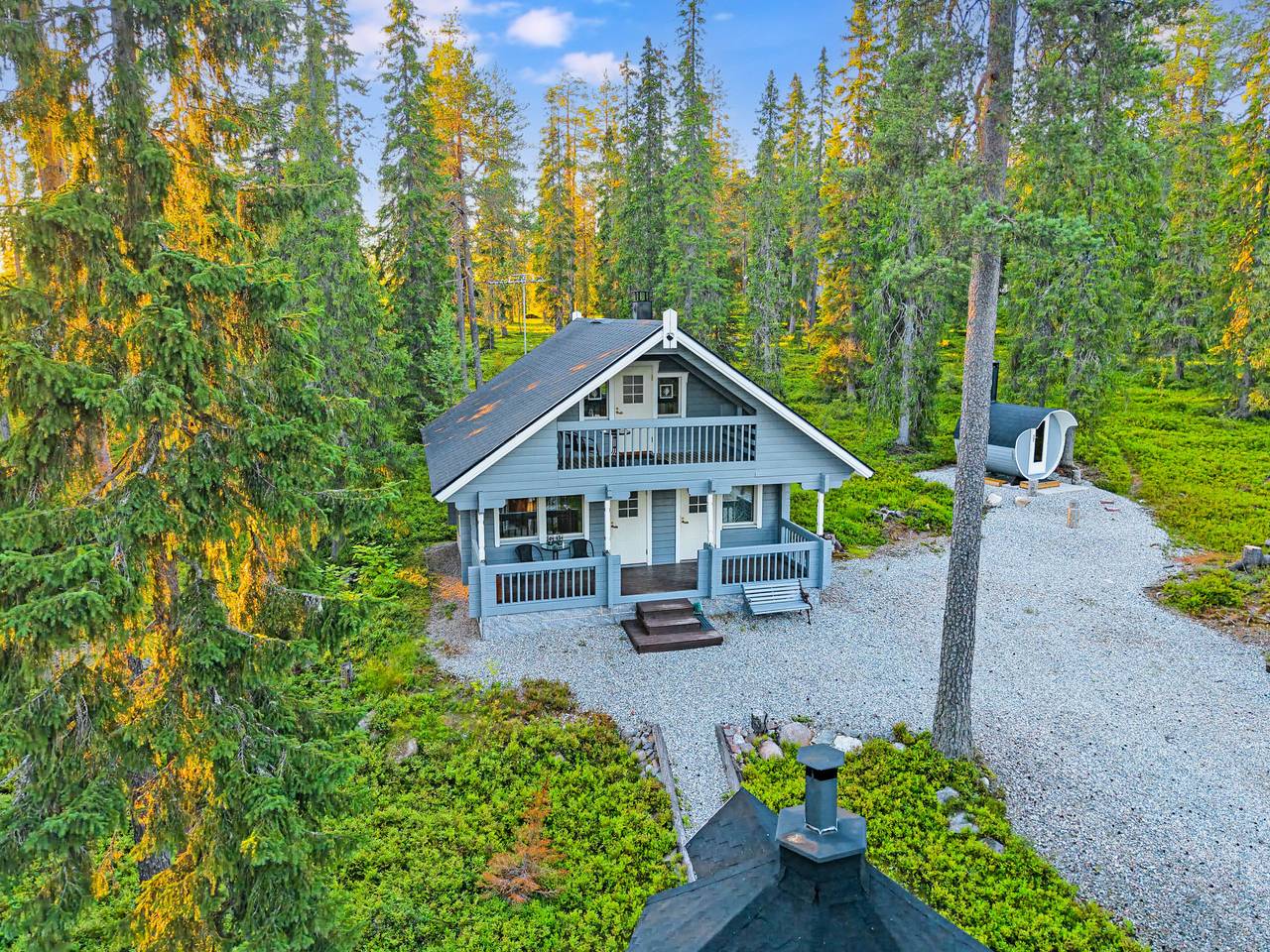 Tykkytie cottage in Lappland