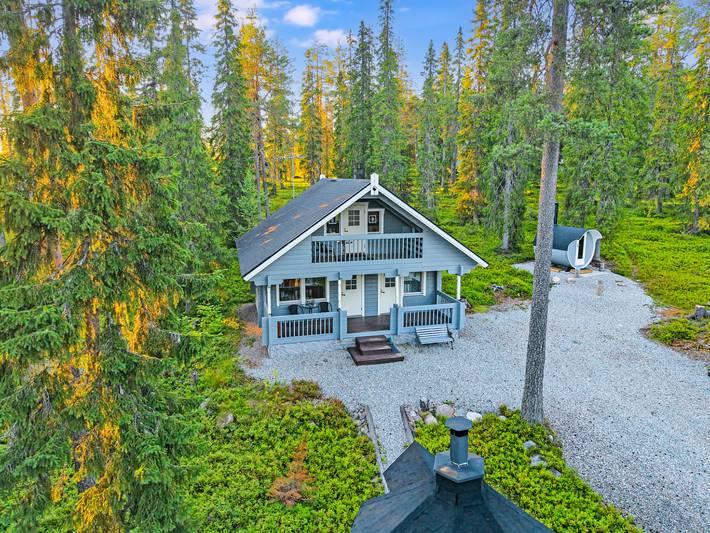 Ferienhaus für 4 Personen, mit Sauna und Balkon - 1