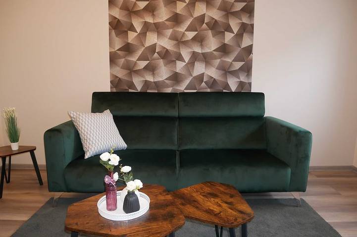 Ferienwohnung für 4 Personen, mit Terrasse und Garten