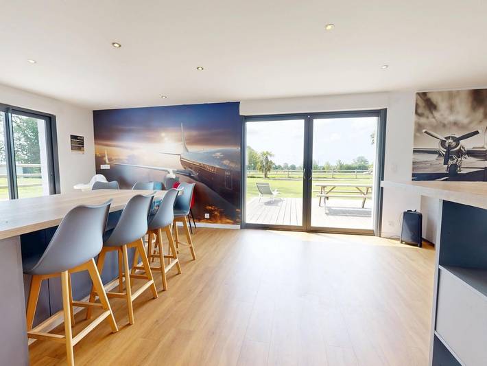 Maison de campagne pour 25 personnes, avec jardin dans la Manche - 4