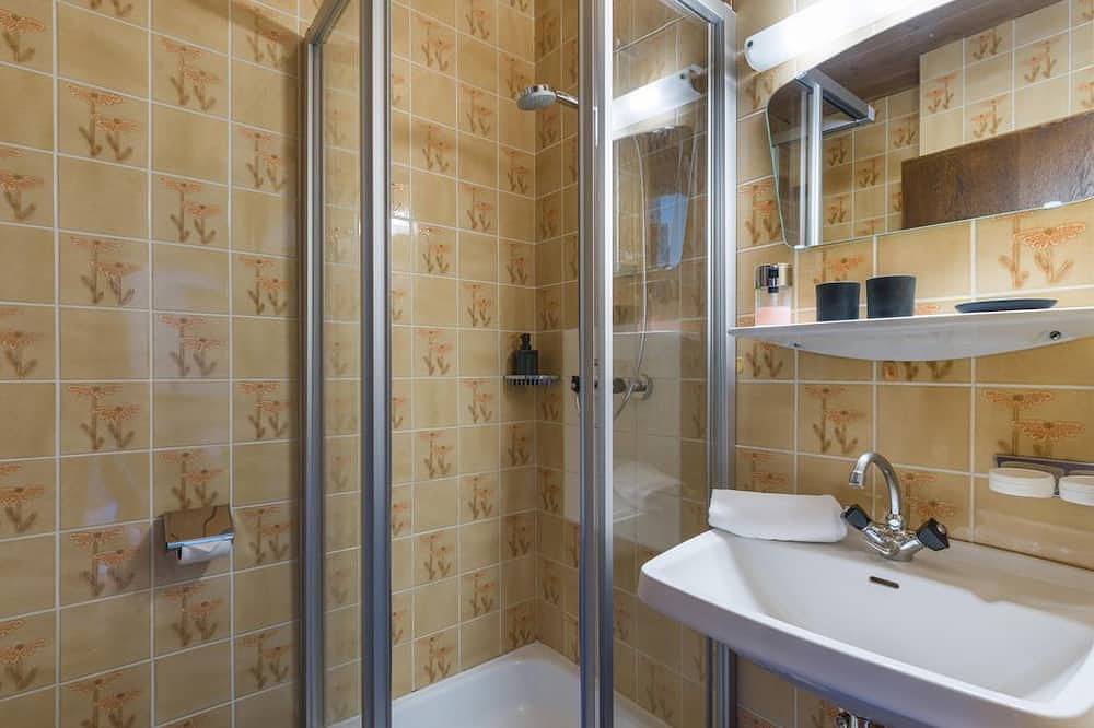Dreibettzimmer, Dusche, Wc, Balkon - Au Pension in Söll, Kaisergebirge