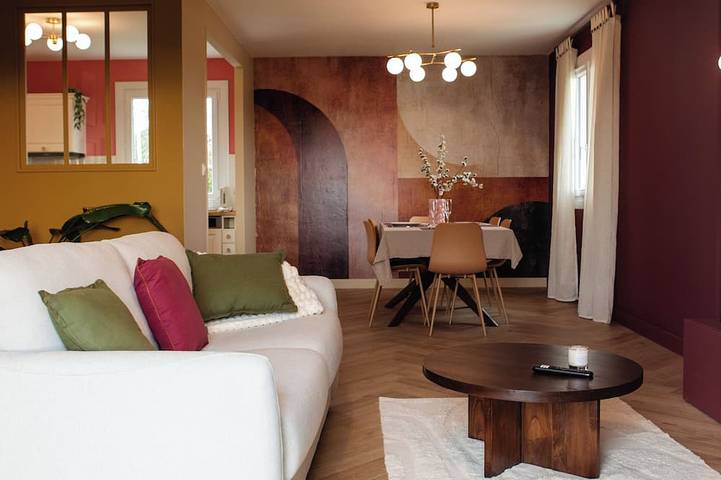 Location de vacances pour 7 personnes, avec jardin à Marcey-les-Grèves