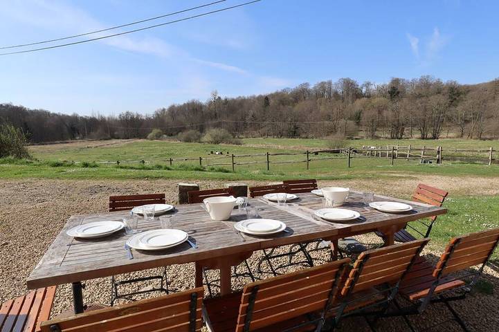 Maison de vacances pour 9 personnes, avec jardin et terrasse dans Virton