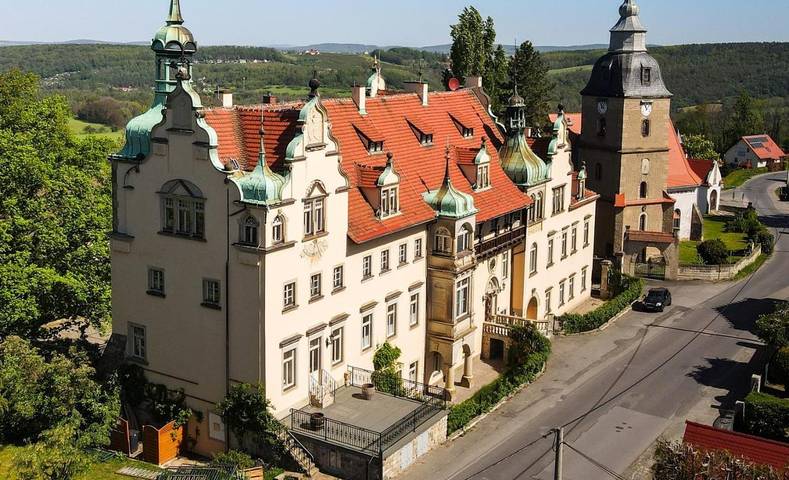 Ferienwohnung für 13 Personen, mit Ausblick und Garten, mit Haustier