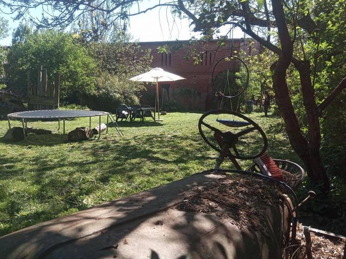 Ferienwohnung für 4 Personen, mit Terrasse und Garten sowie Ausblick in Velgast - 3