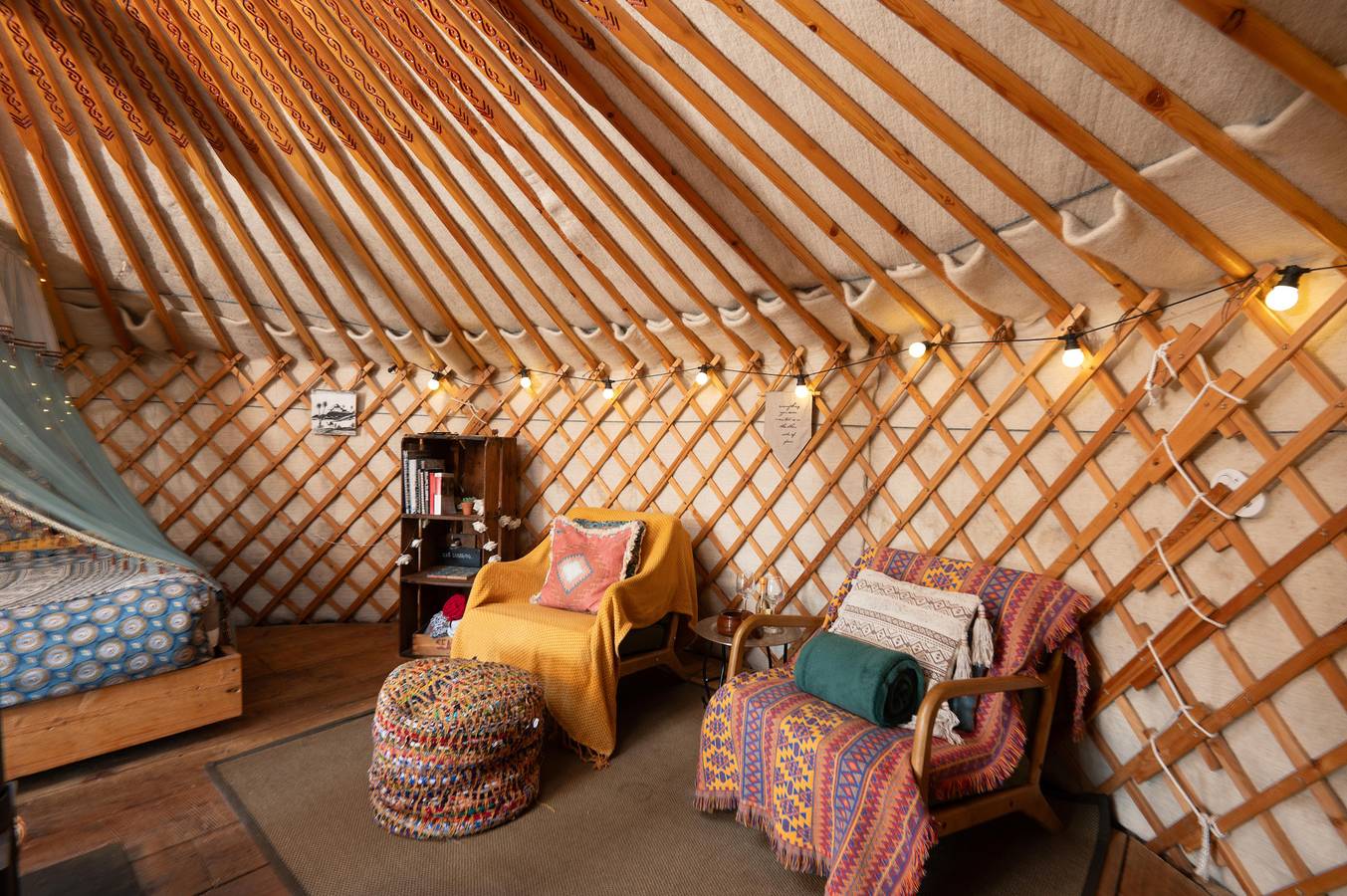 Pandy Traditional Yurt in Snowdonia