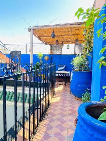 Maison d’hôte pour 3 personnes, avec terrasse, animaux acceptés à Marrakech