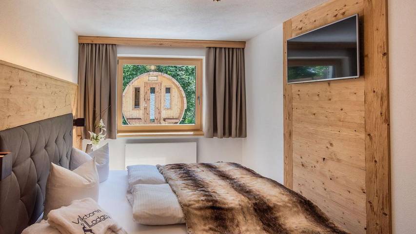 Ferienwohnung für 4 Personen, mit Terrasse und Sauna sowie Garten in Bach - 4