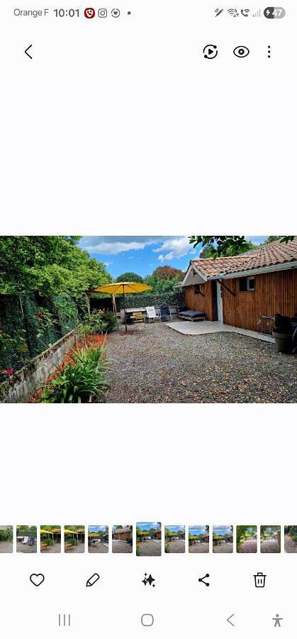 Appartement de vacances pour 2 personnes, avec Terrasse et Jardin