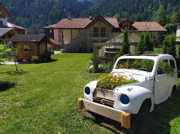 Appartamento per 2 persone, con Giardino e Panorama a Pellizzano