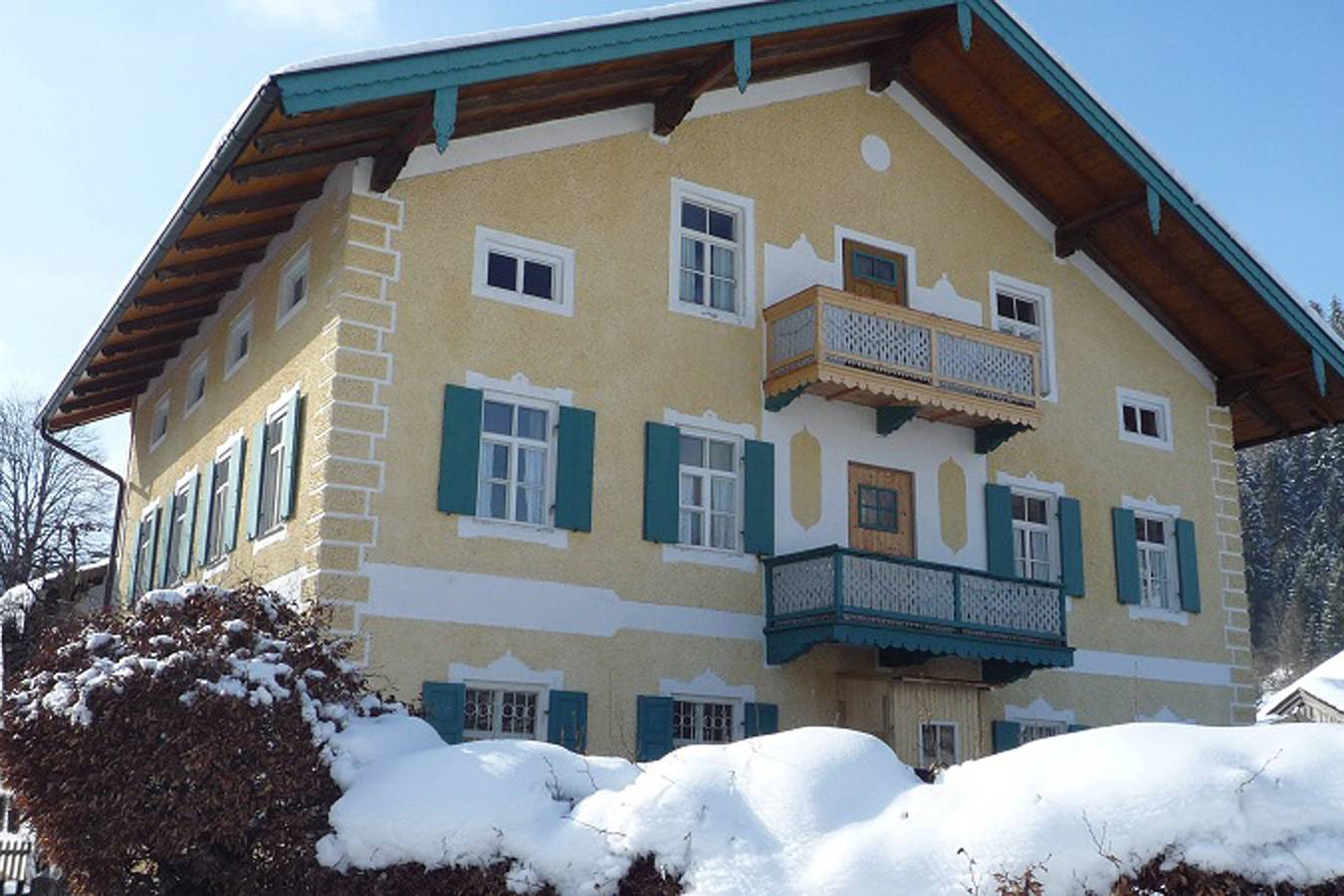 Ganze Ferienwohnung, Ferienwohnung Spitzsteinblick - Ferienwohnung Spitzsteinblick 42 qm Wohn- und Schlafraum kombiniert im Erdgeschoss in Sachrang, Aschau im Chiemgau