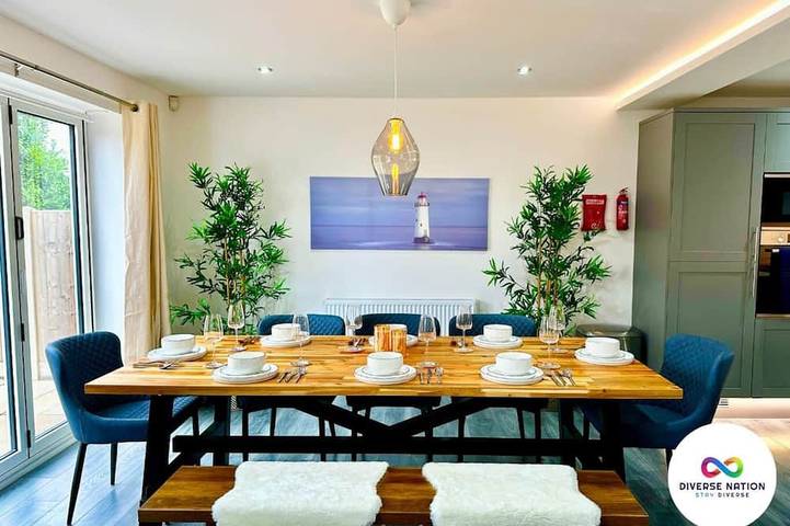 Apartamento de vacaciones para 12 personas, con balcón y jardín - 1