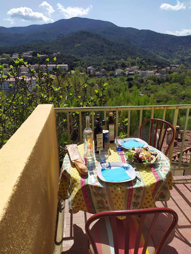 Gîte für 4 Personen mit Terrasse in Amélie-les-Bains-Palalda, Céret und Umgebung