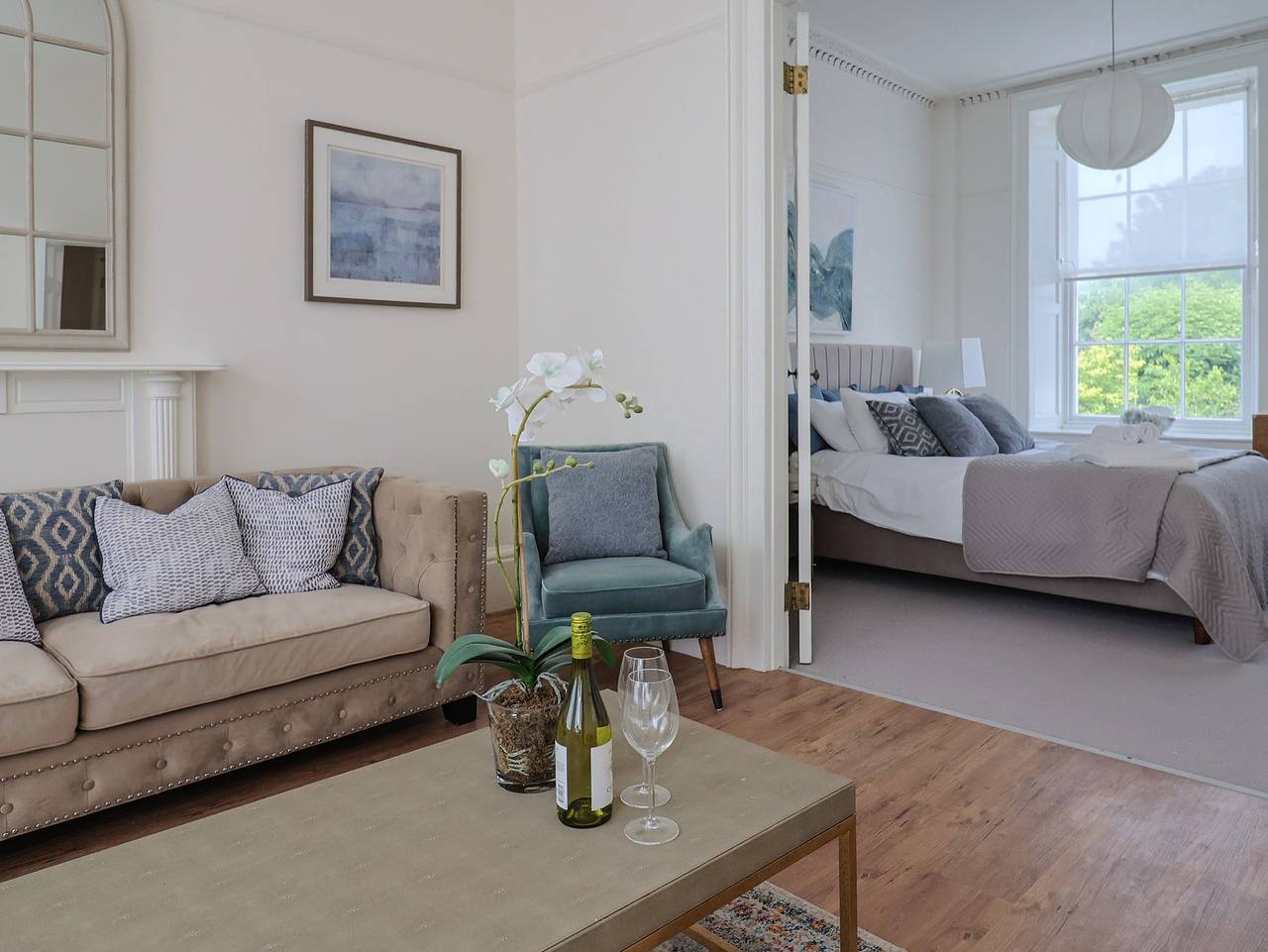 Ganze Wohnung, Ferienwohnung für 2 Personen mit Garten in Lyme Regis, Dorset