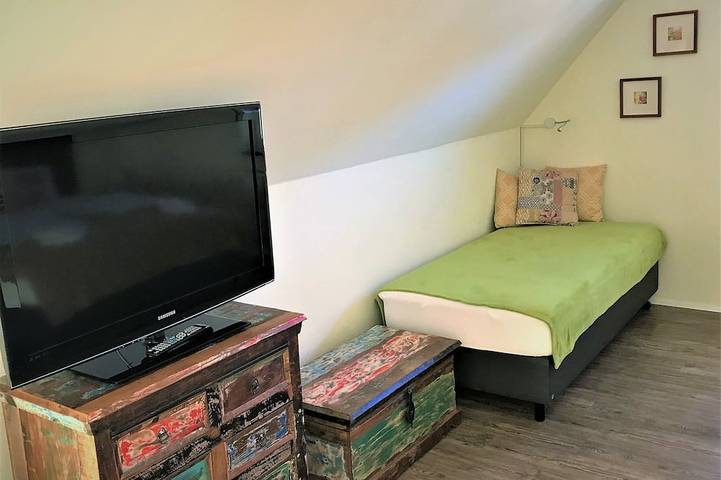 Great, open loft apartment with fantastic roof terrace in Burgbernheim, Romantische Straße