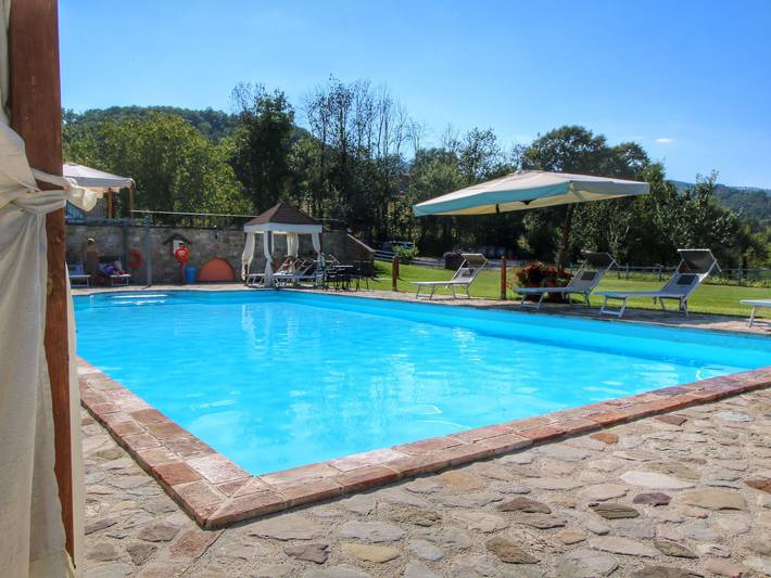 Ferienhaus für 4 Personen, mit Pool und Garten sowie Terrasse und Sauna, mit Haustier in Umbrien - 2
