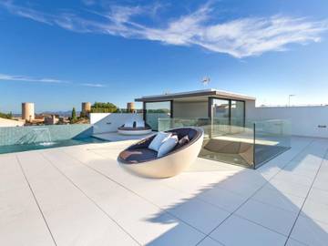 Chalet in Búger, Interior de Mallorca für 8 