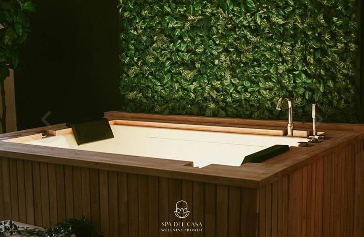 Location de vacances pour 2 personnes, avec Jacuzzi ainsi que Terrasse et Jardin à Herstal