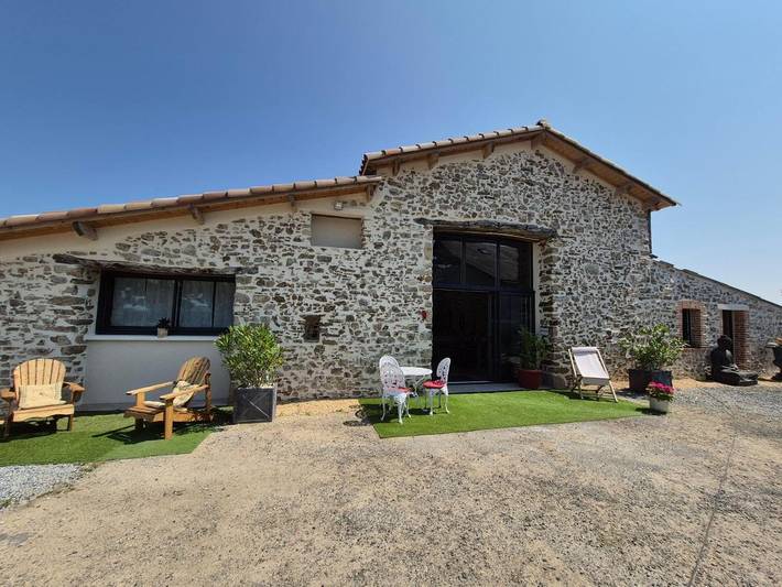 Chambre d’hôte pour 2 personnes, avec Terrasse et Jardin en Vendée