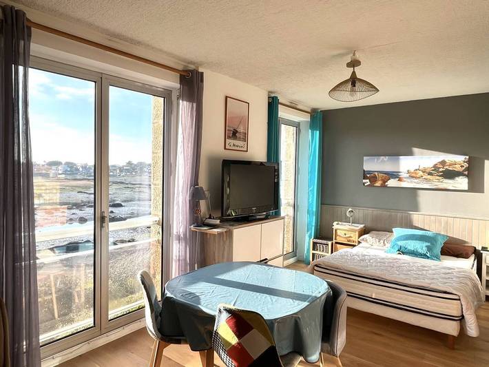 Appartement entier, Studio 2 personnes Vue Sur Mer au Port de Ploumanac'h Perros-Guirec in Perros-Guirec, Côte de Granit Rose