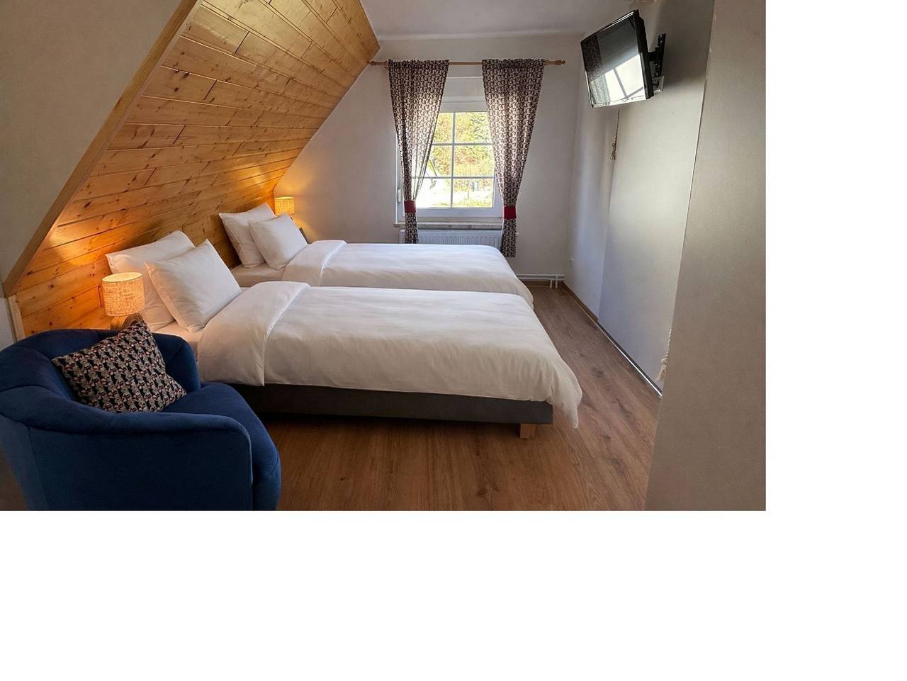 Ferienzimmer Präkel - Doppelzimmer 1 mit zwei Einzelbetten in Kloster, Hiddensee