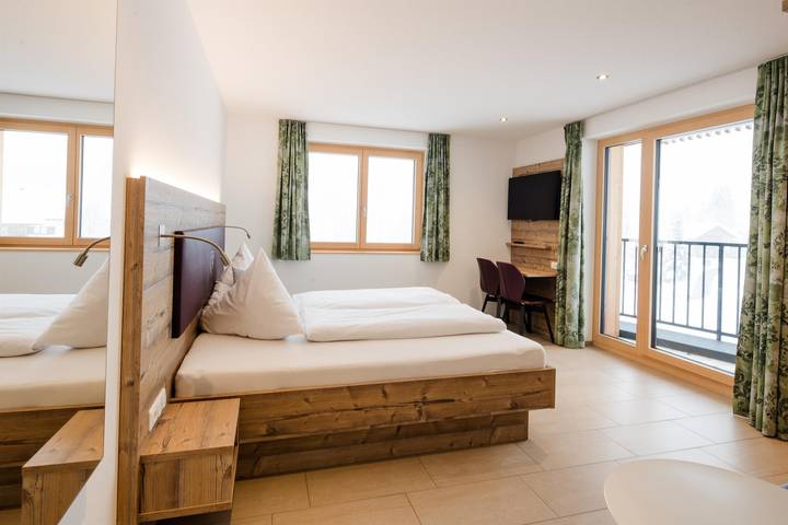 Pension für 4 Personen, mit Terrasse und Garten sowie Sauna und Ausblick in Schröcken - 4