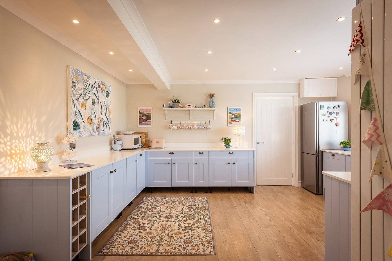 Compass Rose in Port Isaac, Pentire Point - Widemouth