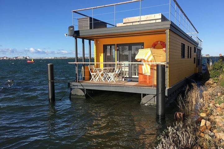 Hausboot für 5 Personen, mit Terrasse