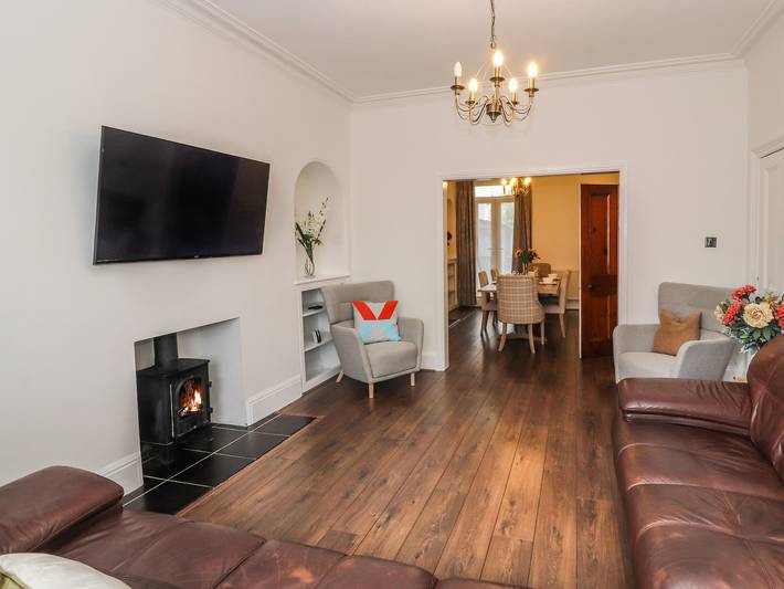 Log cabin for 10 people, with Garden in Penrith