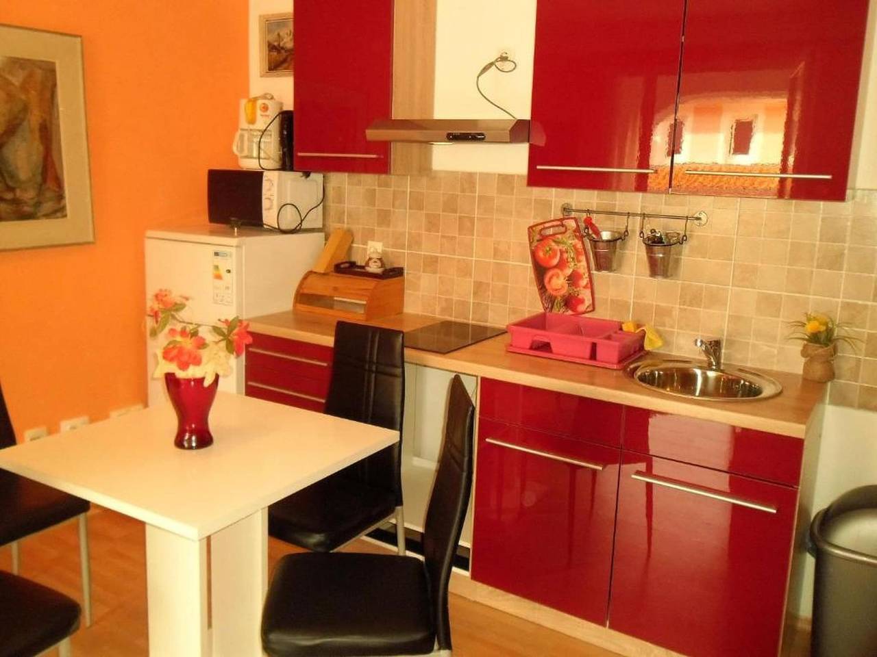 Cały apartament, Apartament z widokiem na morze i kuchnią tarasową in Icici, Żupania primorsko-gorska