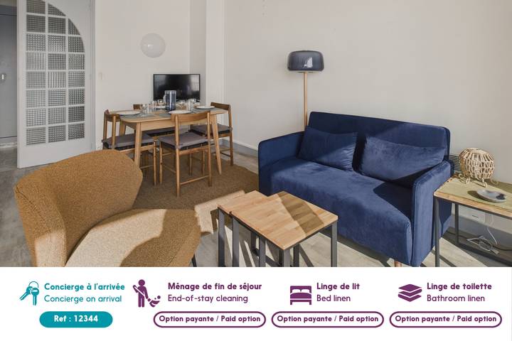 Gîte pour 4 personnes, avec balcon à Le Pouliguen - 3