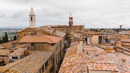 Chambre d’hôte pour 2 personnes, avec terrasse à Pienza