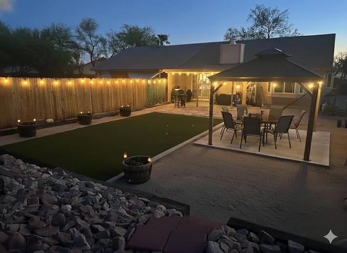 Ferienhaus für 4 Personen, mit Ausblick und Garten - 1