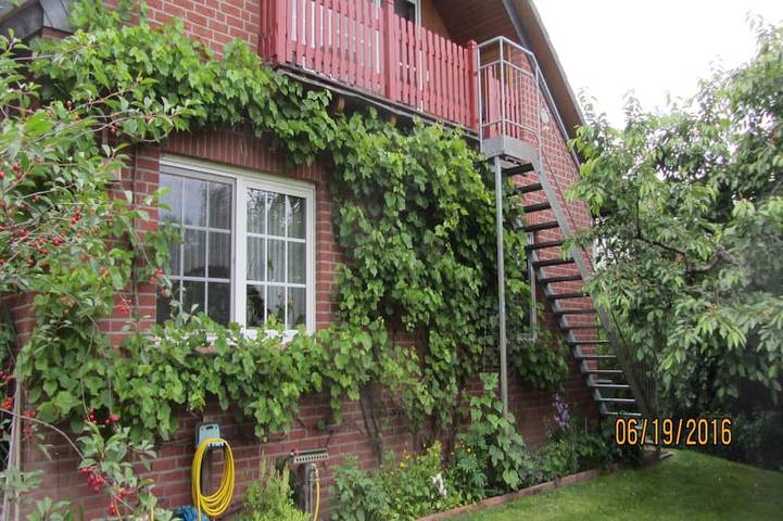 Ferienwohnung für 4 Personen, mit Balkon und Garten in Gartow