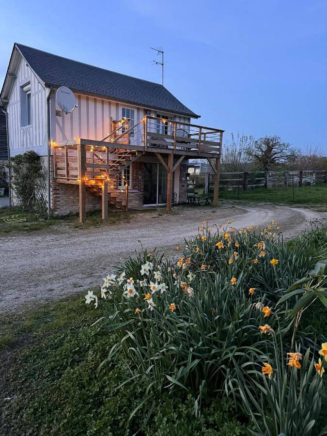 Maison de vacances pour 4 personnes, avec Balcon et Terrasse ainsi que Jardin et Vue