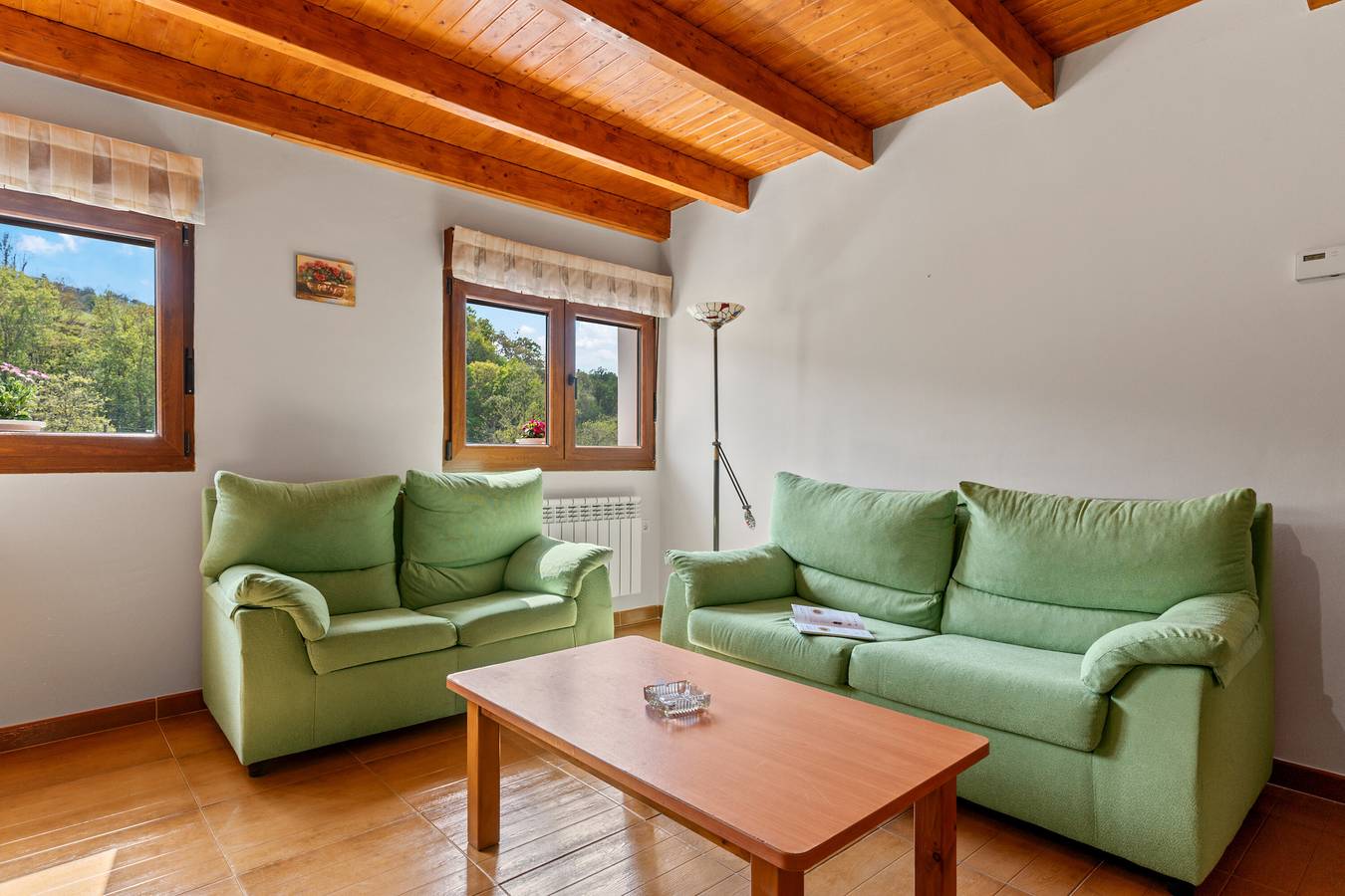 Landhaus 'El Trasgu' mit Bergblick, Wi-Fi und Klimaanlage in Parres, Sierra del Sueve
