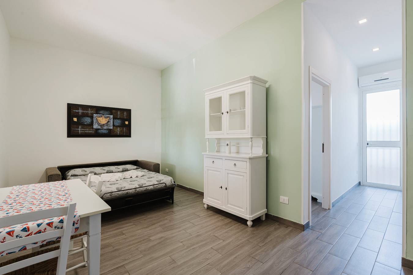 Ganze Wohnung, Ferienhaus 'La Perla Di Mare - Perla 4' mit Gemeinschaftspool, Wlan und Klimaanlage in Mazara del Vallo, Trapani Provinz