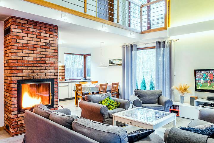 Ferienhaus für 10 Personen, mit Terrasse und Garten, mit Haustier