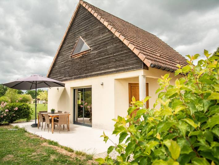 Maison de vacances pour 8 personnes, avec Terrasse ainsi que Jardin et Bassin pour enfant dans le Sud de la France