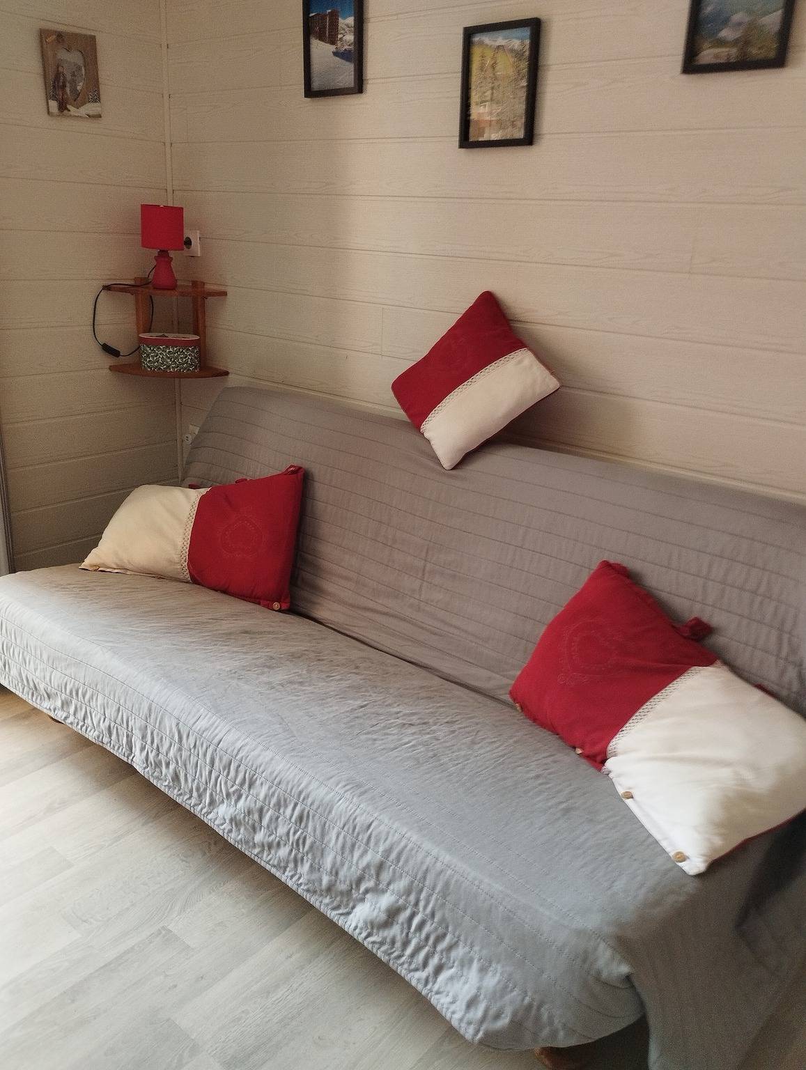 Appartement entier, Appartement 'Vanguard' avec vue sur la montagne, balcon et Wi-Fi in Le Corbier, Villarembert