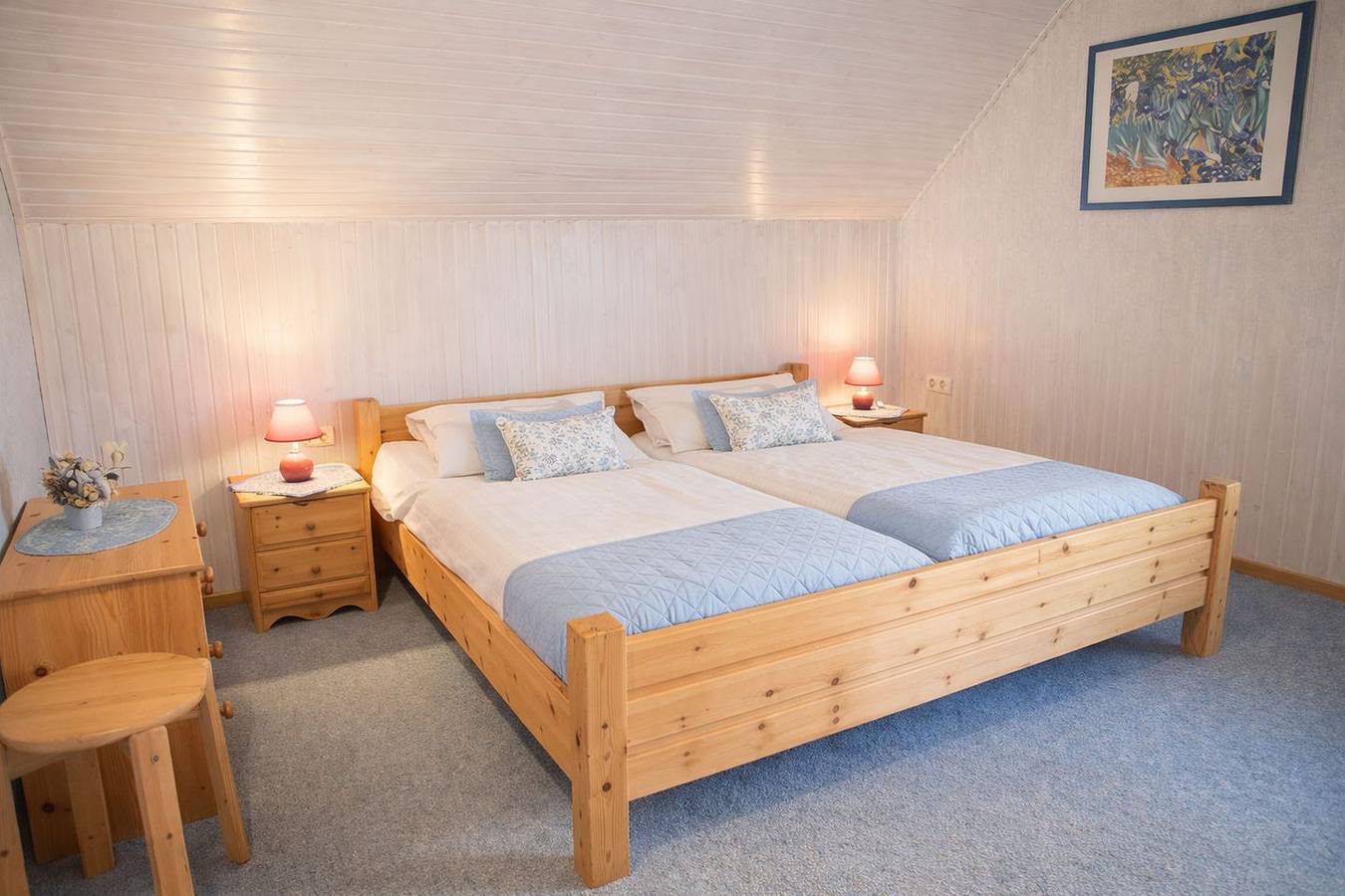 Ganze Wohnung, Gemütliche Ferienwohnung am Sandstrand mit Balkon und Wlan in Horumersiel, Wangerland