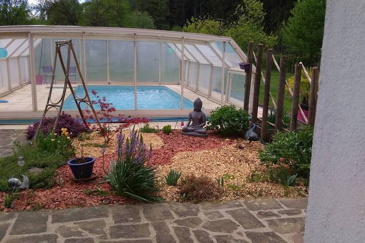 Gîte pour 3 personnes, avec jardin