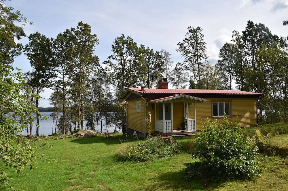 Paradiesisches Ferienhaus am See für Angler, Kanuten, Wanderer und Radfahrer in Kronoberg