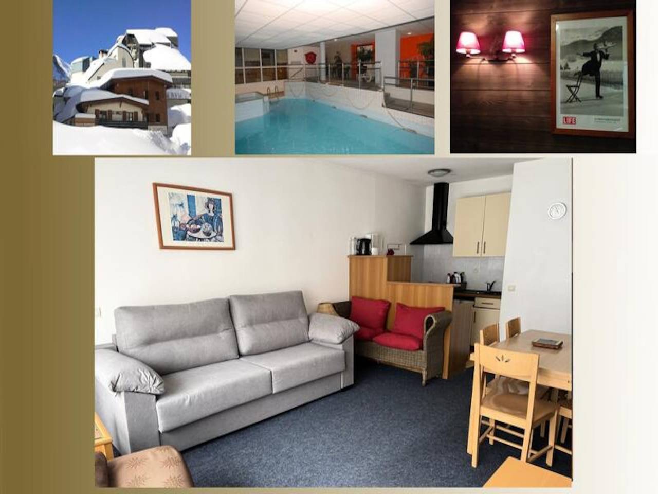 Chalet pour 8 Personnes dans Gourette, Eaux-Bonnes