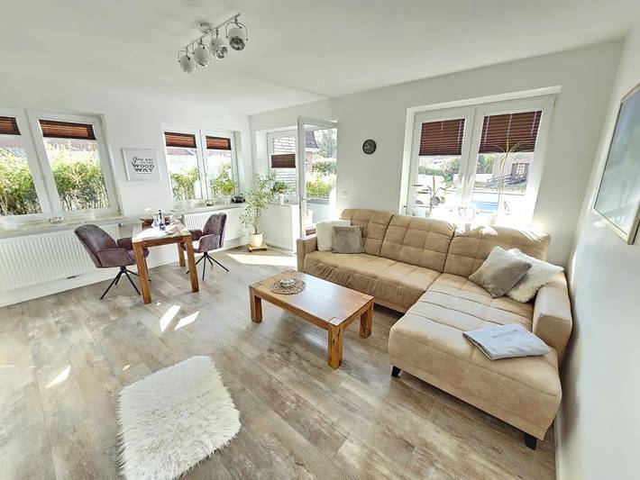 Ferienwohnung für 2 Personen, mit Balkon und Balkon/Terrasse in Sahlenburg