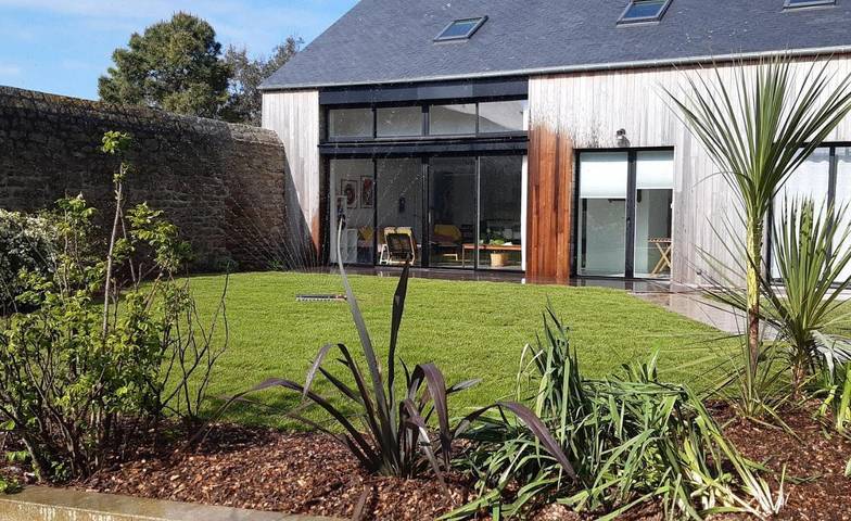 Maison de vacances pour 6 personnes, avec Terrasse ainsi que Jardin et Vue à Barfleur