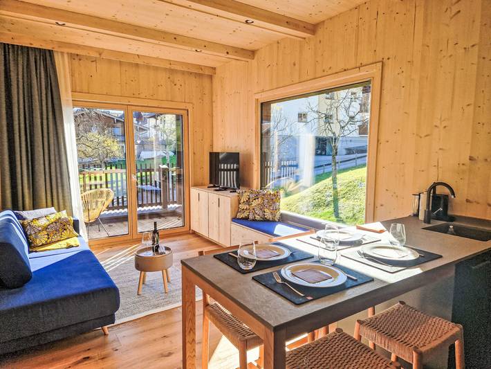 Ferienwohnung für 4 Personen, mit Terrasse und Garten in Fügen