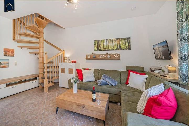 Ferienwohnung für 4 Personen, mit Garten und Sauna sowie Terrasse, mit Haustier - 1